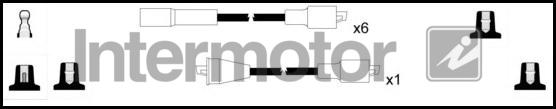 INTERMOTOR 73782 - Комплект проводів запалювання autocars.com.ua