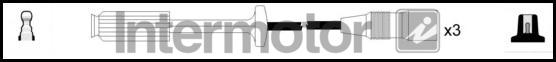 INTERMOTOR 73915 - Комплект проводів запалювання autocars.com.ua