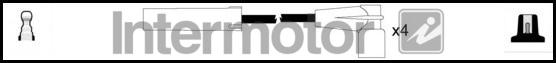 INTERMOTOR 73979 - Комплект проводів запалювання autocars.com.ua