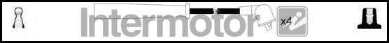 INTERMOTOR 73988 - Комплект проводів запалювання autocars.com.ua