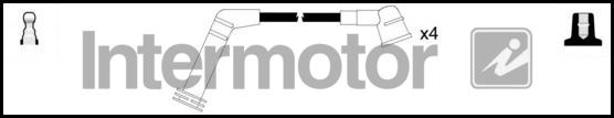 INTERMOTOR 76001 - Комплект проводів запалювання autocars.com.ua