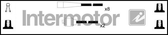INTERMOTOR 76179 - Комплект проводів запалювання autocars.com.ua