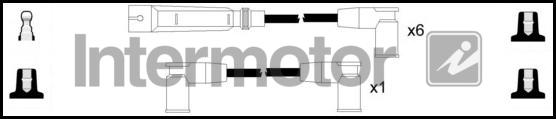 INTERMOTOR 76185 - Комплект проводів запалювання autocars.com.ua