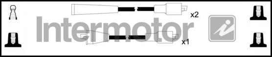 INTERMOTOR 76203 - Комплект проводів запалювання autocars.com.ua