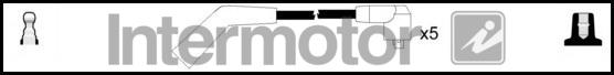 INTERMOTOR 76254 - Комплект проводів запалювання autocars.com.ua