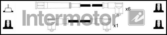 INTERMOTOR 76256 - Комплект проводів запалювання autocars.com.ua