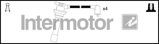 INTERMOTOR 76264 - Комплект проводів запалювання autocars.com.ua