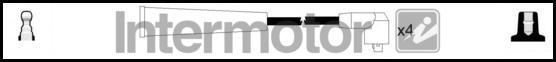 INTERMOTOR 76315 - Комплект проводів запалювання autocars.com.ua