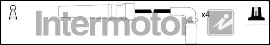INTERMOTOR 76290 - Комплект проводів запалювання autocars.com.ua