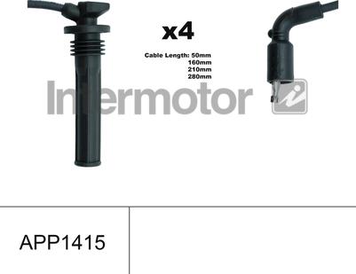 INTERMOTOR 76377 - Комплект проводів запалювання autocars.com.ua