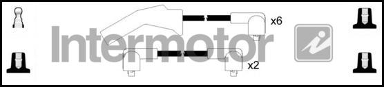 INTERMOTOR 83079 - Комплект проводів запалювання autocars.com.ua