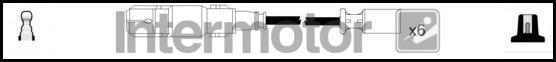 INTERMOTOR 83083 - Комплект проводів запалювання autocars.com.ua