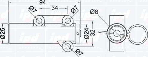 IPD 13-0262 - Успокоитель, зубчатый ремень avtokuzovplus.com.ua