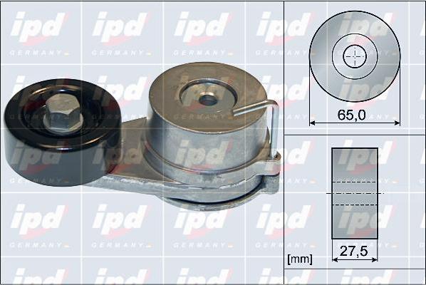IPD 15-4078 - Натягувач ременя, клинові зуб. autocars.com.ua