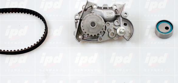 IPD K62023 - Водяний насос + комплект зубчатого ременя autocars.com.ua