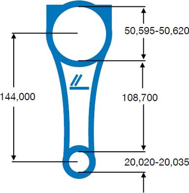 IPSA CO002500 - Шатун autocars.com.ua