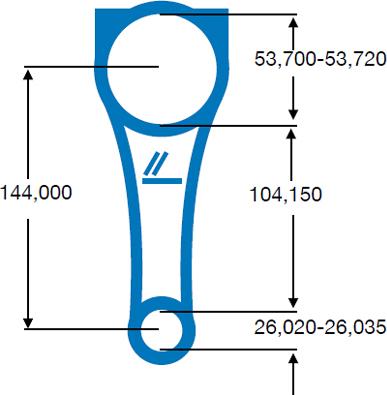 IPSA CO002600 - Шатун autocars.com.ua