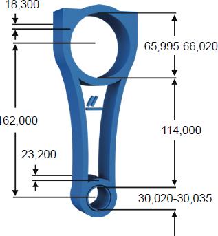 IPSA CO003500 - Шатун autocars.com.ua