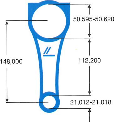 IPSA CO007200 - Шатун autocars.com.ua