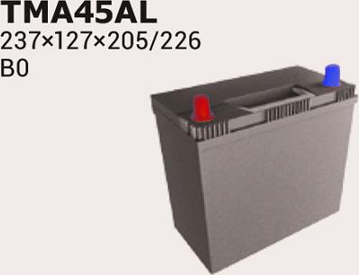 IPSA TMA45AL - Стартерная аккумуляторная батарея, АКБ autodnr.net
