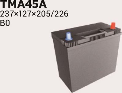 IPSA TMA45A - Стартерна акумуляторна батарея, АКБ autocars.com.ua