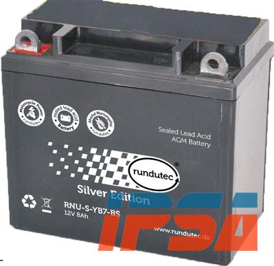 IPSA TMBA50713 - Стартерная аккумуляторная батарея, АКБ autodnr.net