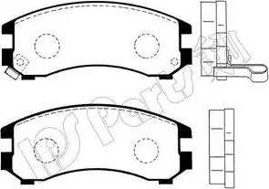 IPS Parts IBD-1135 - Гальмівні колодки, дискові гальма autocars.com.ua