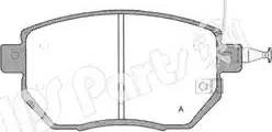 IPS Parts IBD-1167 - Тормозные колодки, дисковые, комплект autodnr.net