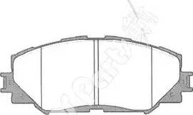 IPS Parts IBD-1201 - Тормозные колодки, дисковые, комплект autodnr.net