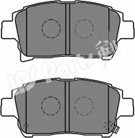 IPS Parts IBD-1210 - Гальмівні колодки, дискові гальма autocars.com.ua