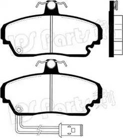 IPS Parts IBD-1428 - Гальмівні колодки, дискові гальма autocars.com.ua