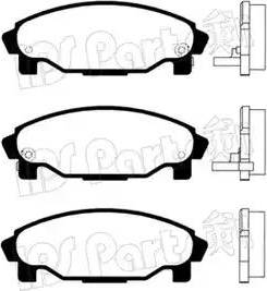 IPS Parts IBD-1699 - Гальмівні колодки, дискові гальма autocars.com.ua