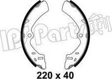 IPS Parts IBL-4804 - Тормозные башмаки, барабанные autodnr.net