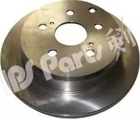 IPS Parts IBP-1207 - Гальмівний диск autocars.com.ua