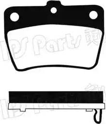 IPS Parts IBR-1256 - Гальмівні колодки, дискові гальма autocars.com.ua