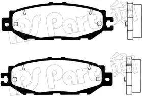 IPS Parts IBR-1295 - Тормозные колодки, дисковые, комплект autodnr.net