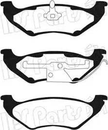 IPS Parts IBR-1994 - Гальмівні колодки, дискові гальма autocars.com.ua