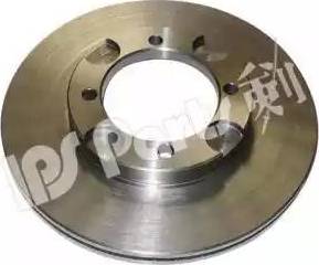 IPS Parts IBT-1056 - Гальмівний диск autocars.com.ua