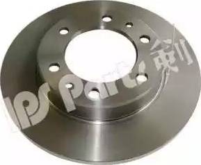 IPS Parts IBT-1249 - Гальмівний диск autocars.com.ua