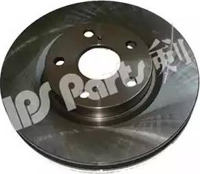 IPS Parts IBT-1284 - Гальмівний диск autocars.com.ua