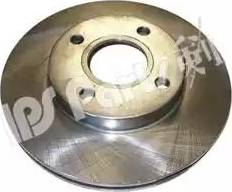 IPS Parts IBT-1300 - Гальмівний диск autocars.com.ua