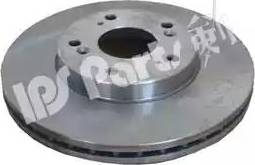 IPS Parts IBT-1400 - Гальмівний диск autocars.com.ua