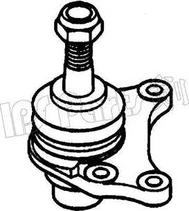 IPS Parts IJO-10214 - Шаровая опора, несущий / направляющий шарнир autodnr.net