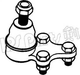 IPS Parts IJU-10235 - Шаровая опора, несущий / направляющий шарнир autodnr.net