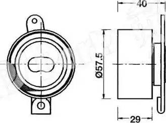 IPS Parts ITB-6228 - Натяжитель, ремень ГРМ autodnr.net