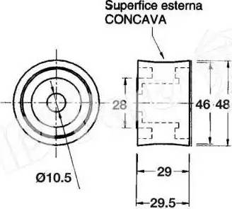 IPS Parts ITB-6331 - Натяжитель, ремень ГРМ autodnr.net