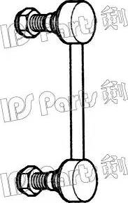 IPS Parts ITR-10D02 - Тяга / стійка, стабілізатор autocars.com.ua