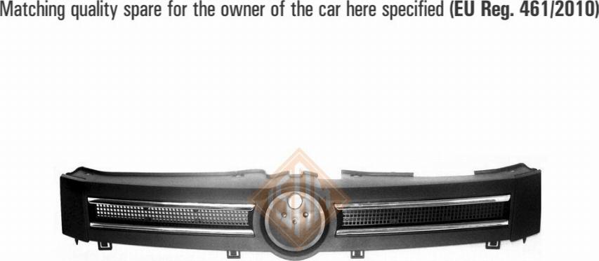 Isam 0105511 - Решітка радіатора autocars.com.ua