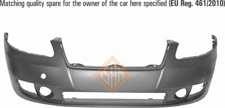 I.S.A.M. 0126111 - Буфер, бампер autocars.com.ua