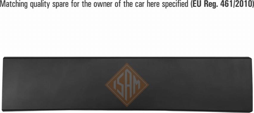 Isam 0133722 - Облицювання / захисна накладка, буфер autocars.com.ua